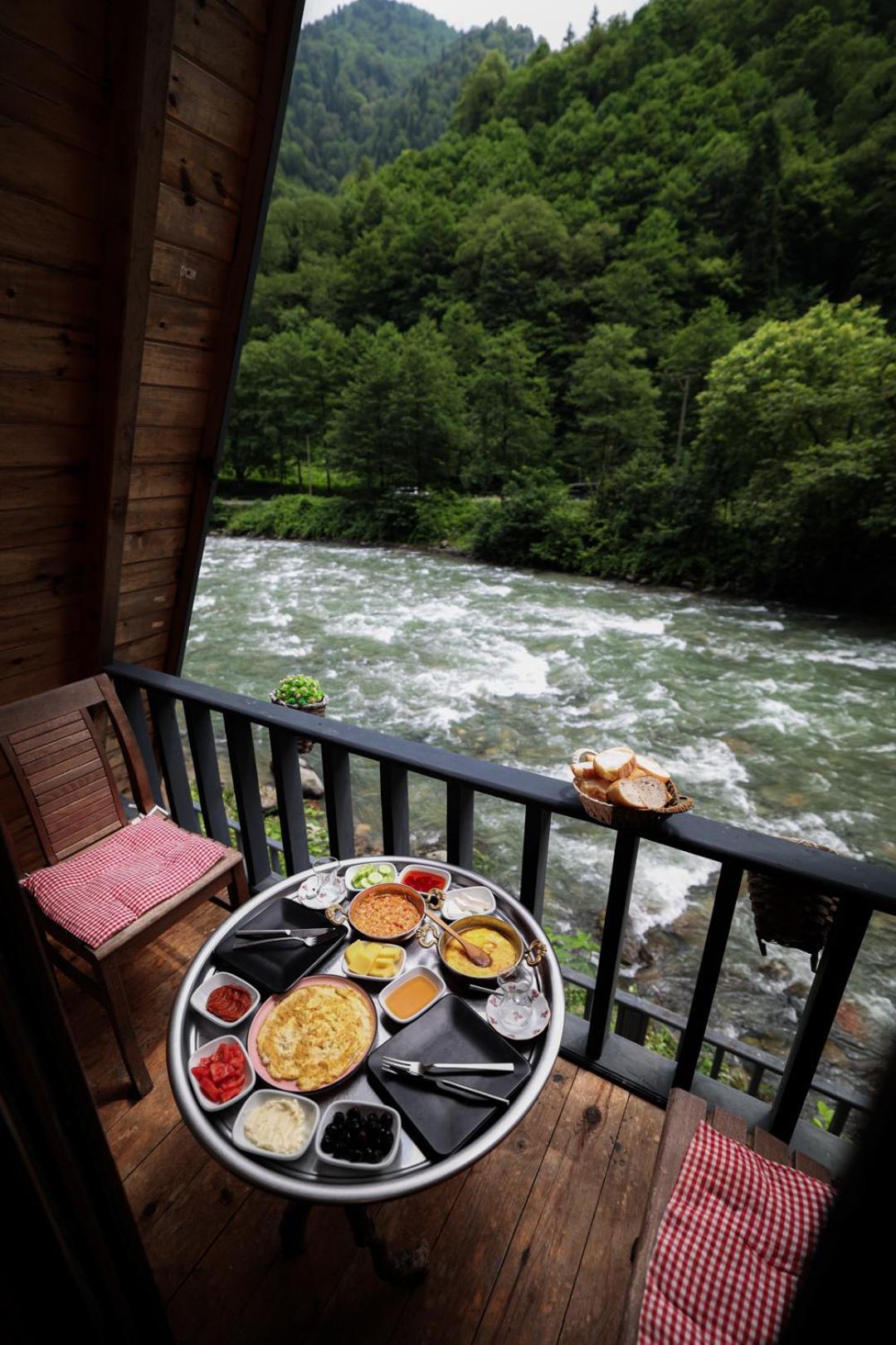 Kiyi Bungalov Çamlıhemşin Exterior foto